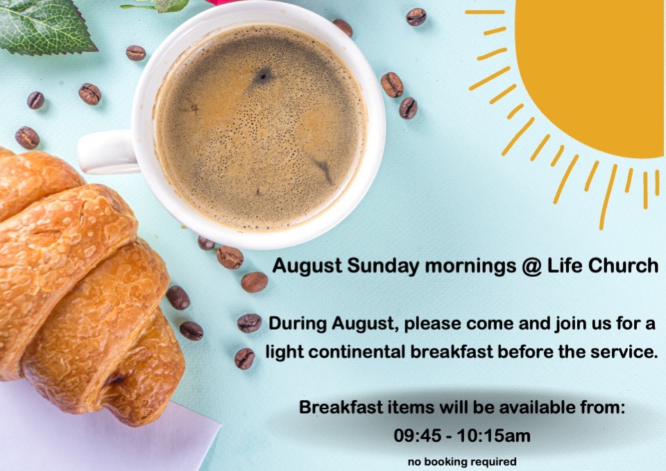 August Sunday Mornings @ Life Church