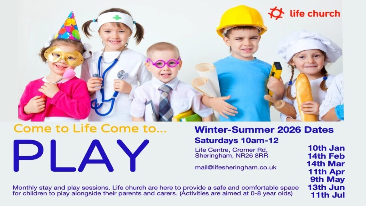 Come to Play Flyer
