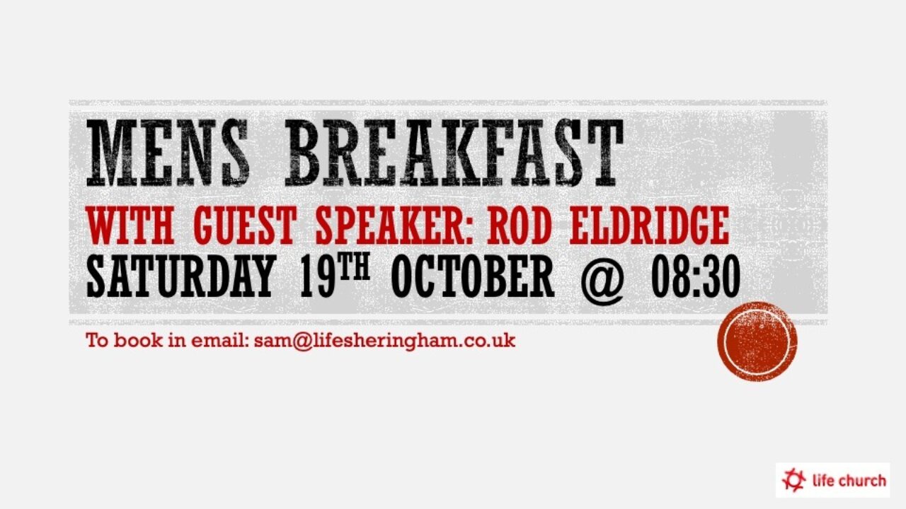 Mens Breakfast Flyer