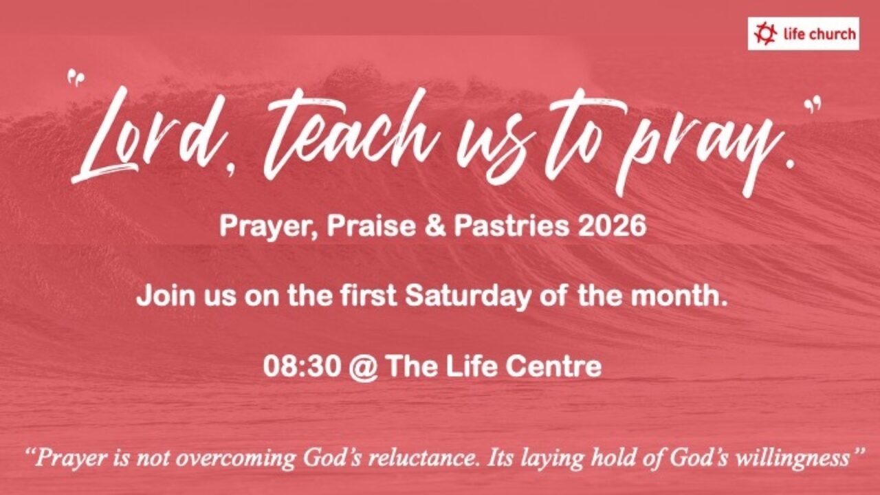 Prayer, Praise and Pastries Flyer