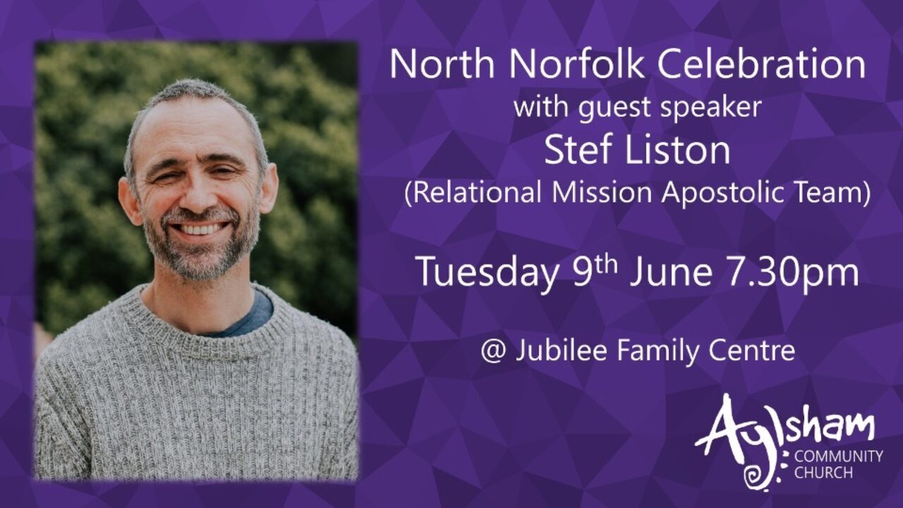 North Norfolk Celebration with Stef Liston Flyer