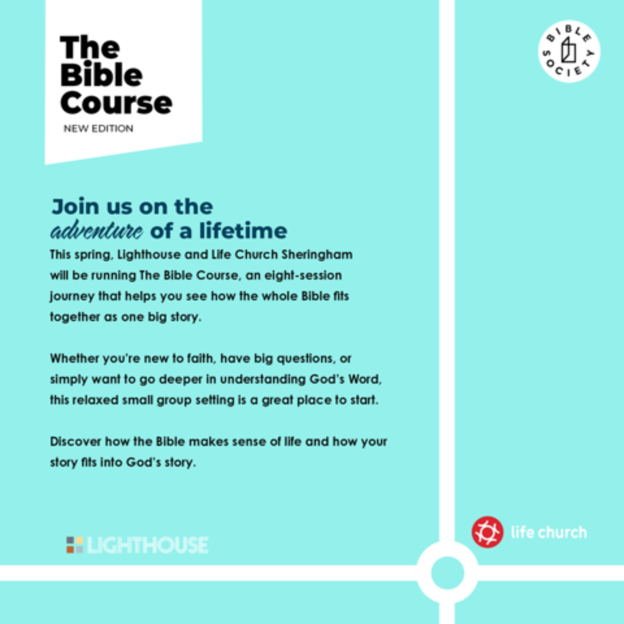 The Bible Course Flyer