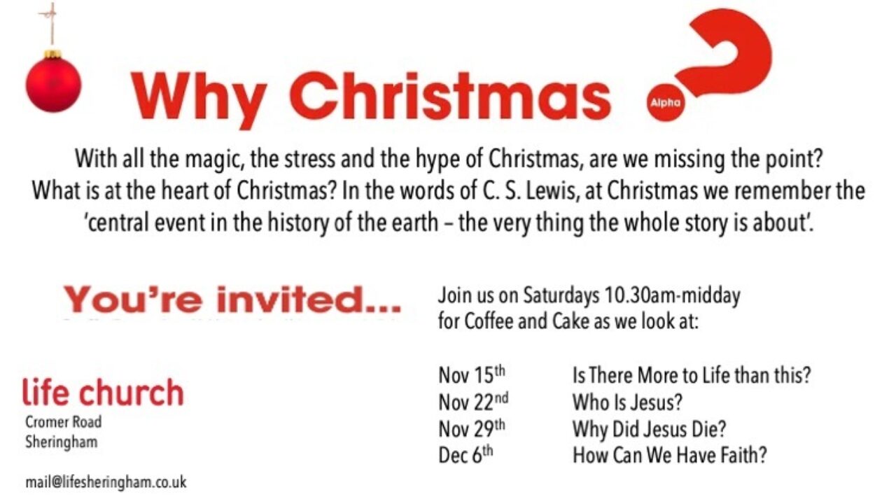 Why Christmas? Flyer