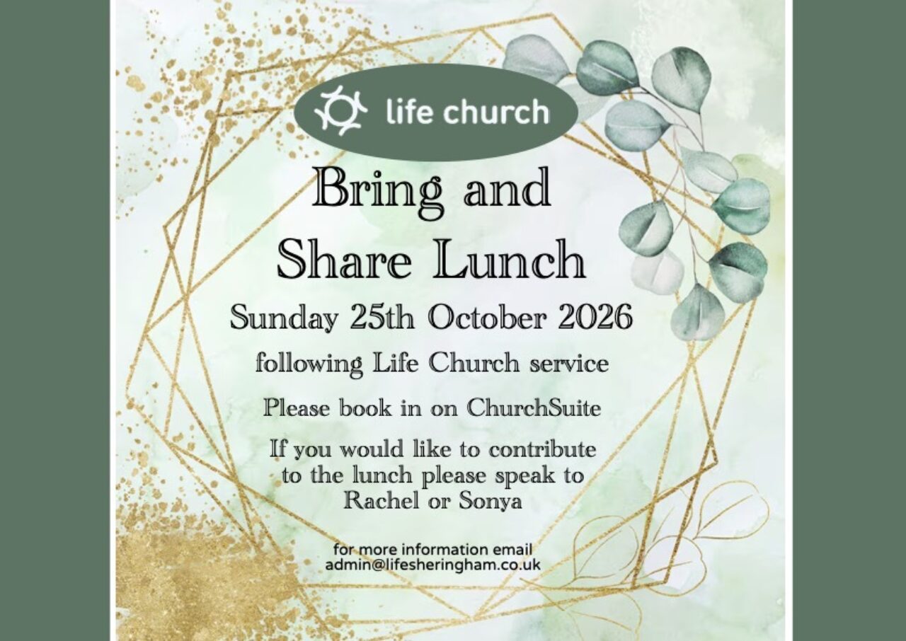 Bring and Share Lunch Flyer