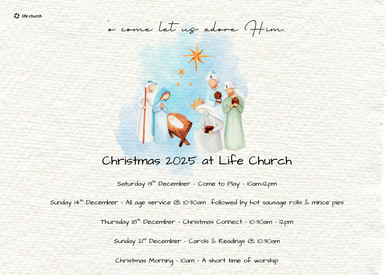 Christmas at Life Church Flyer